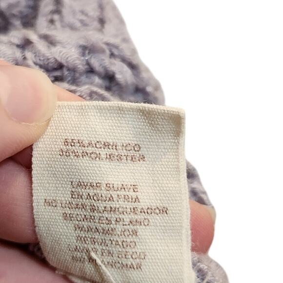 Mystree Colorblock Sleeveless Open Knit Sweater Vest Tank Top Casual Size Medium - Picture 5 of 5